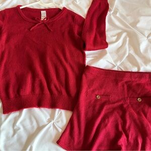 Carter’s Red Knitwear Set